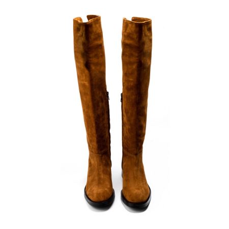 Ženske kožne duboke čizme Roberto-Serpentini-MC197 svetlo braon ravne 5 16315 roberto serpentini mc197 vel cuoio 3